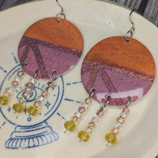 Art Deco Chandelier Earrings