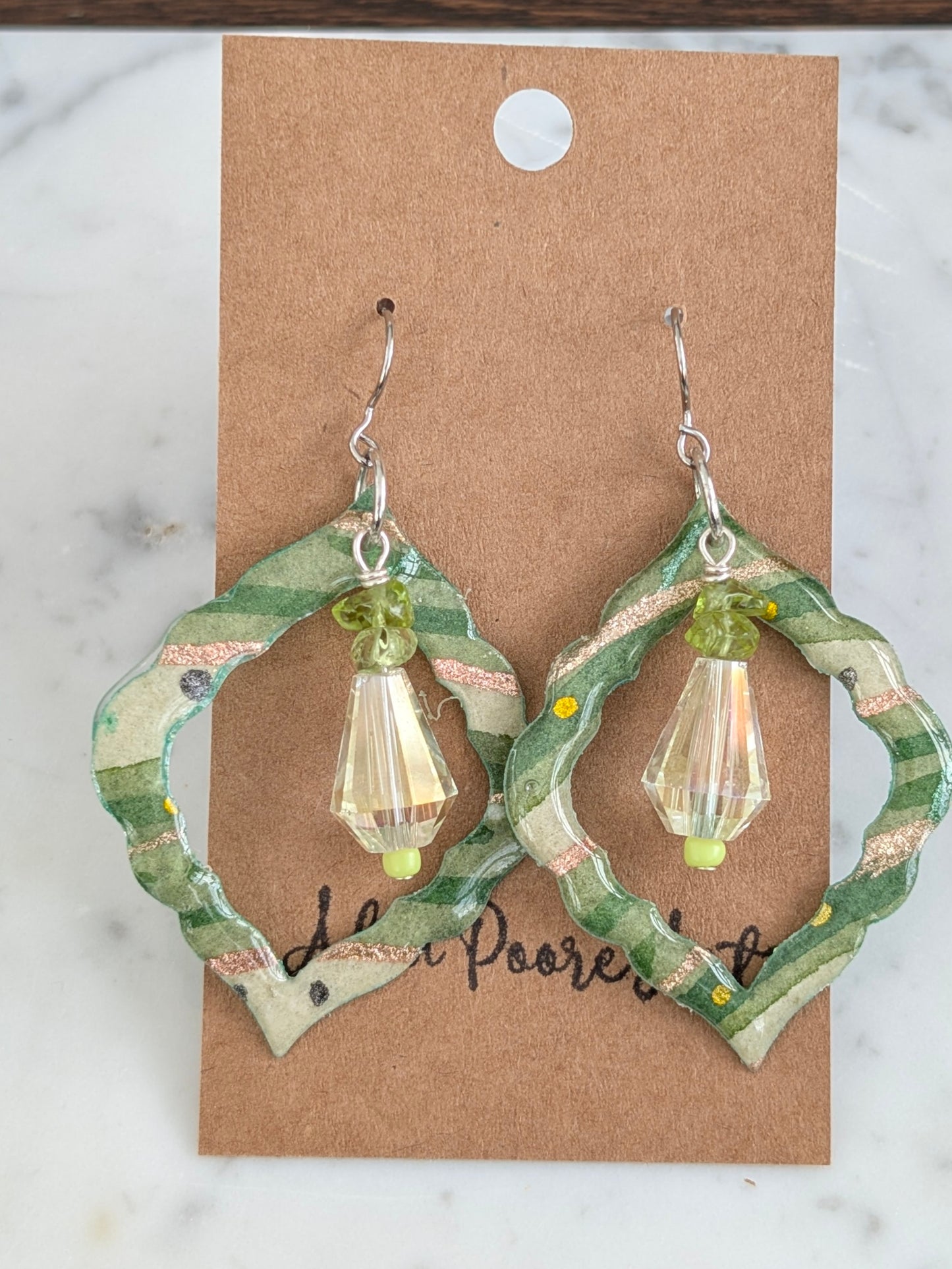'The Peridot" Earring Collection