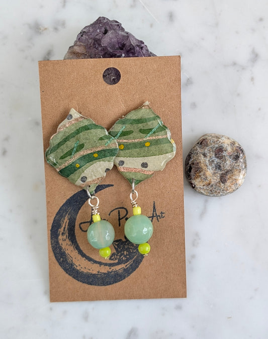 'The Peridot" Earring Collection