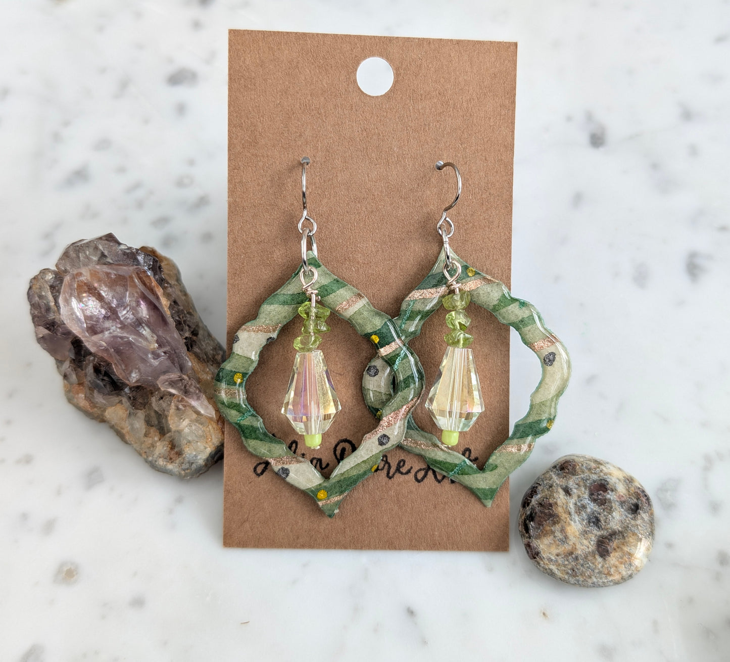 'The Peridot" Earring Collection