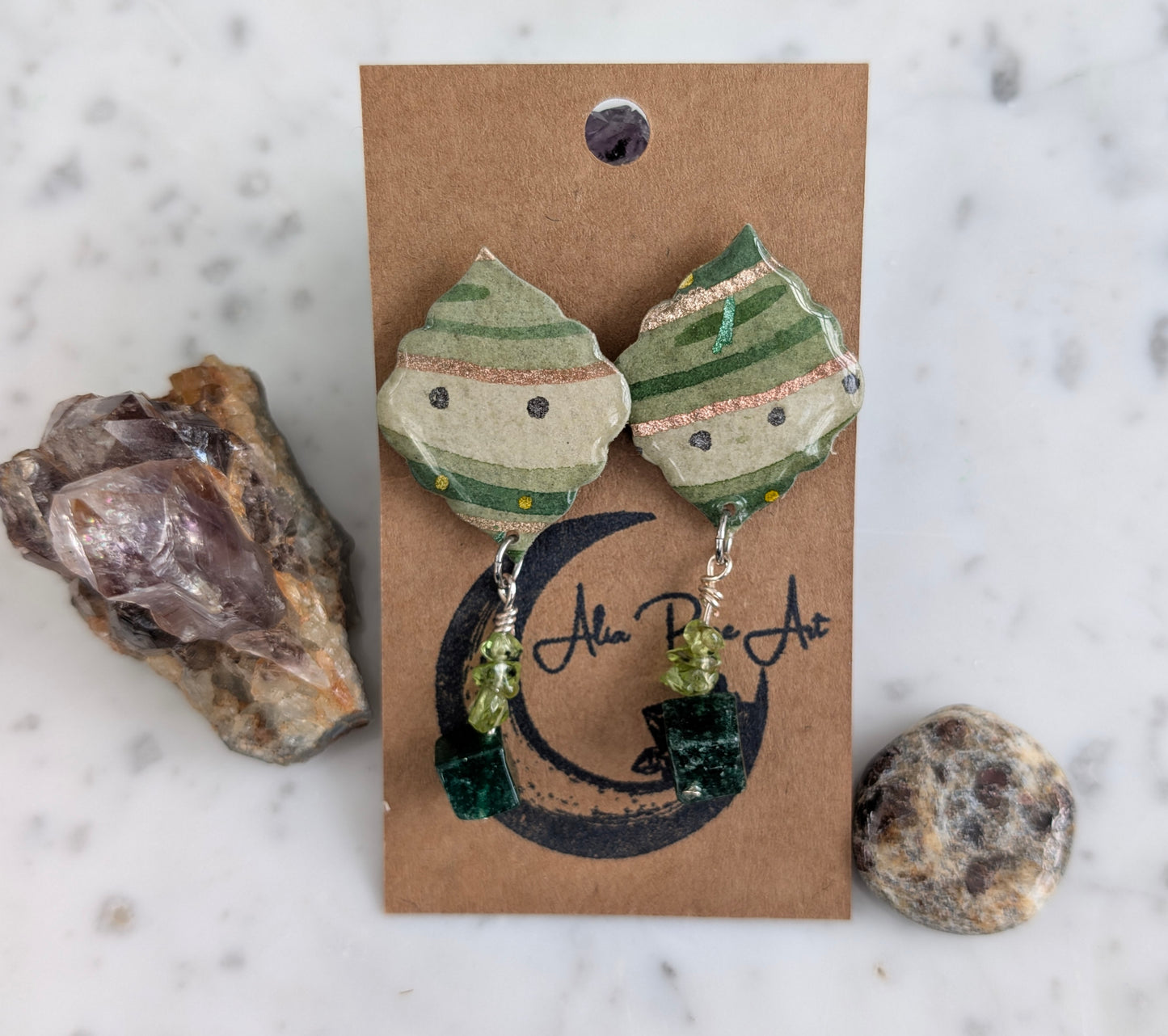 'The Peridot" Earring Collection