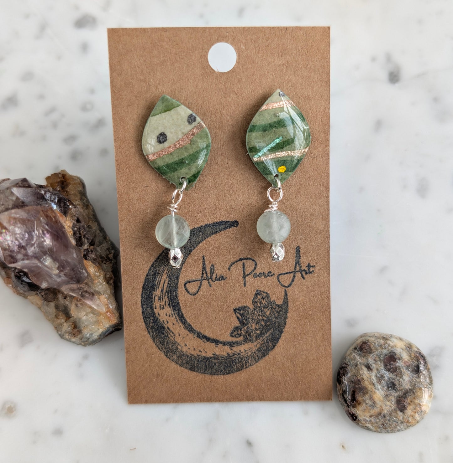 'The Peridot" Earring Collection