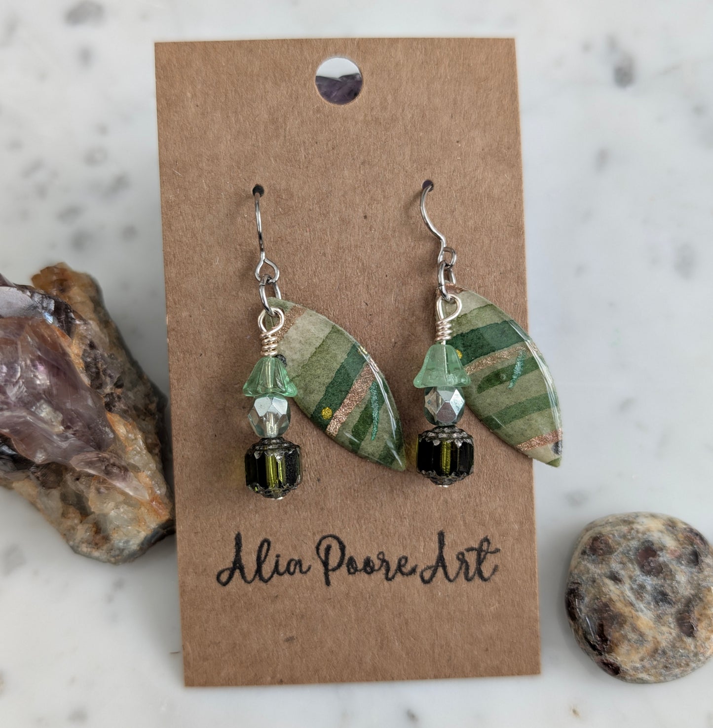 'The Peridot" Earring Collection