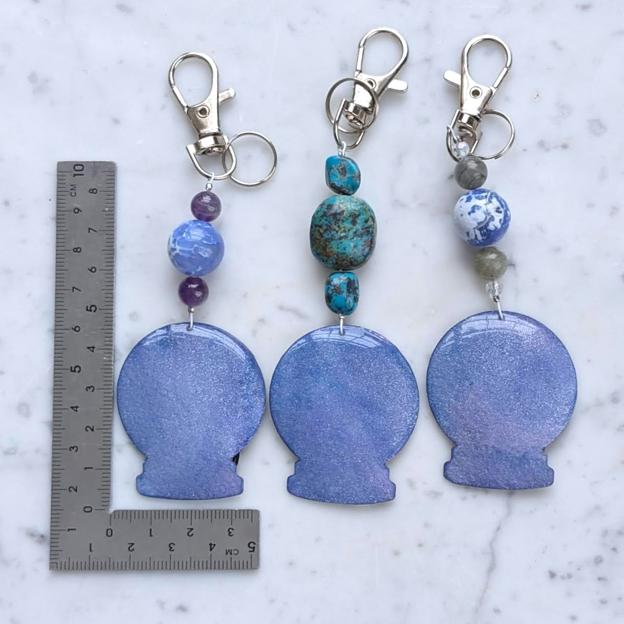 The Oracle Crystal Ball Bag Charm/ Keychain