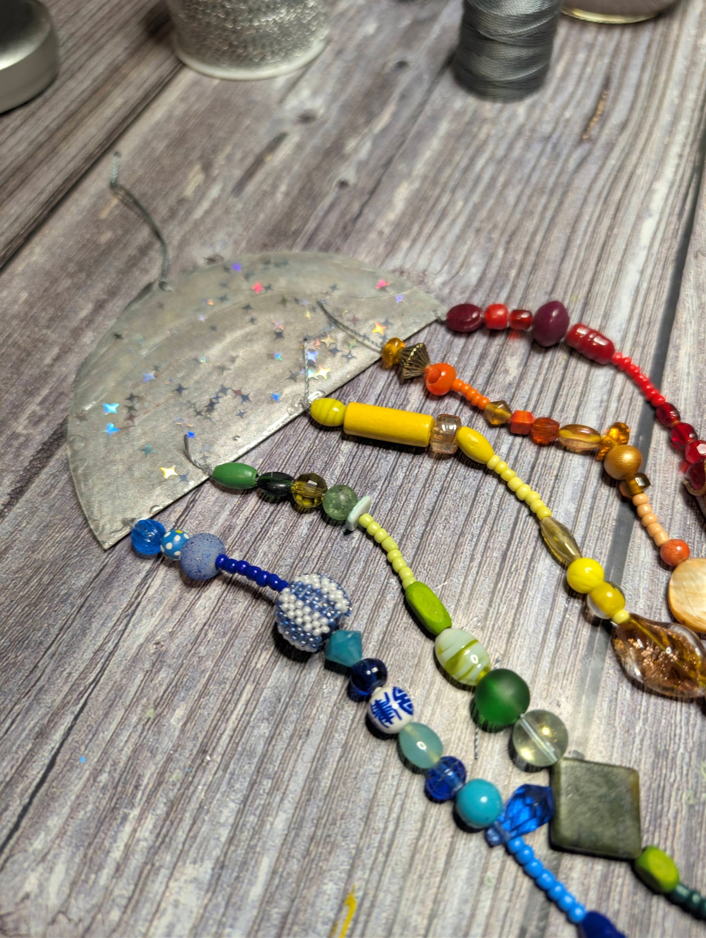Rainbow Boho Suncatcher