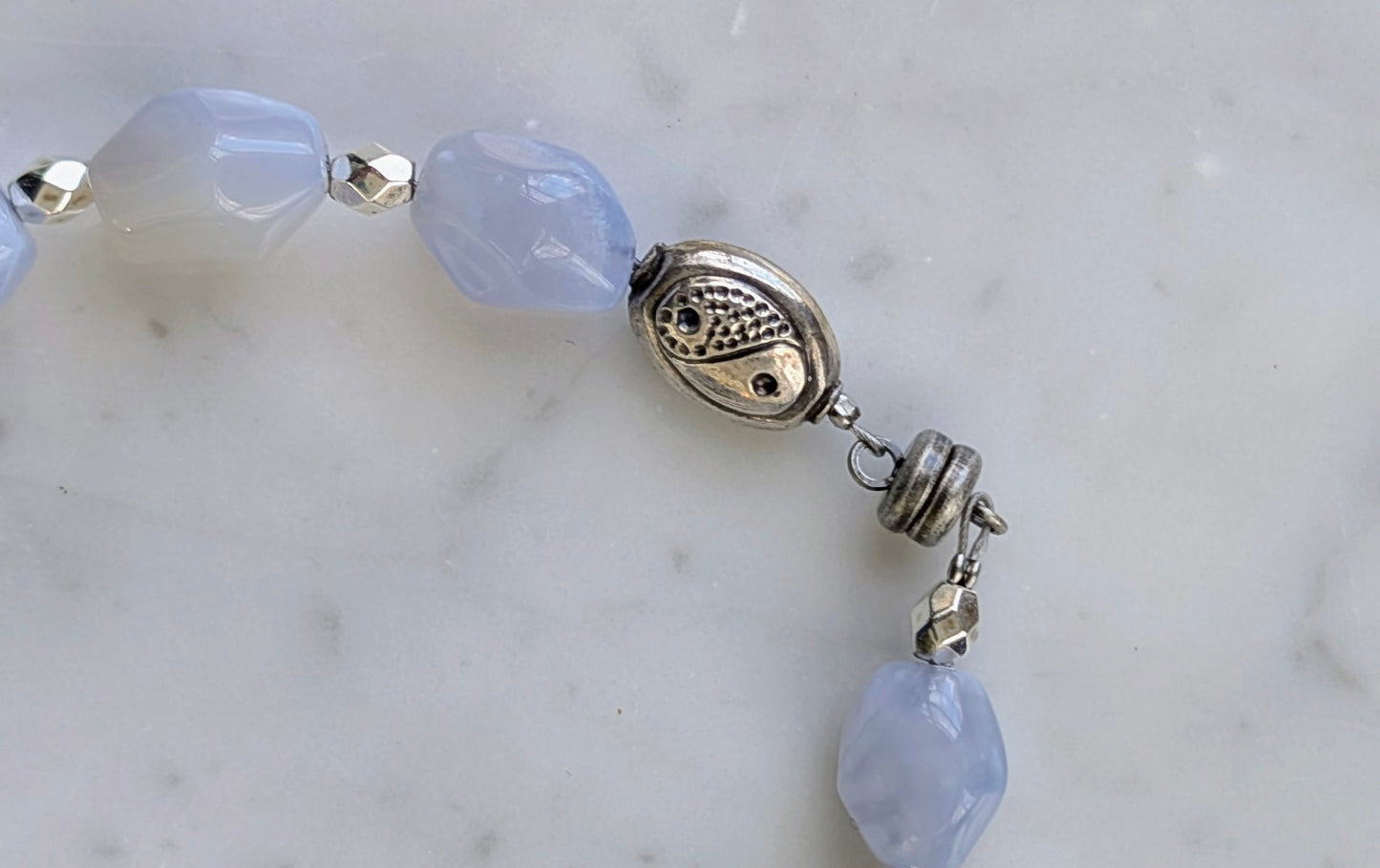 "Guided Truth" Tarot & Blue Lace Agate Set